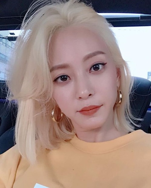 한예슬, 금발머리는 어떤 모습?…“미모 업그레이드”