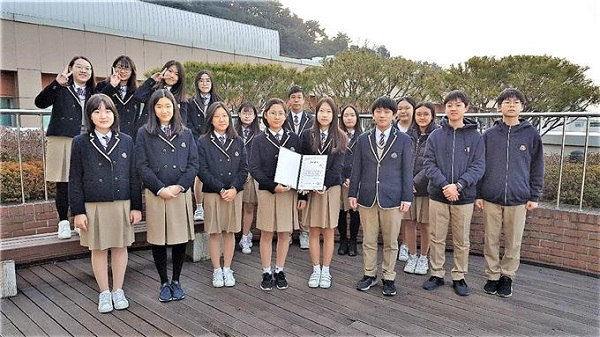 한국상영발전협회, 상영문화발전 위한 협력학교 학생들 장학금 전달