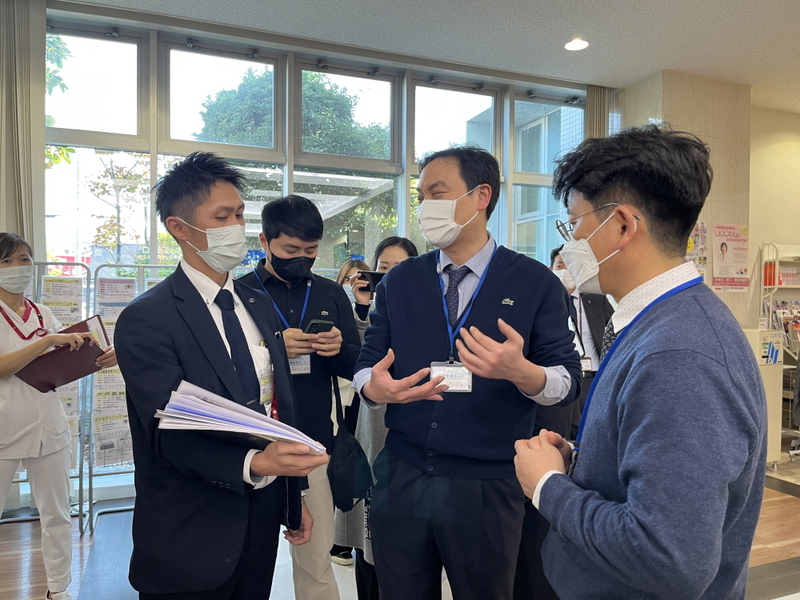 은성의료재단 좋은병원들, 일본 카마치그룹 병원 방문