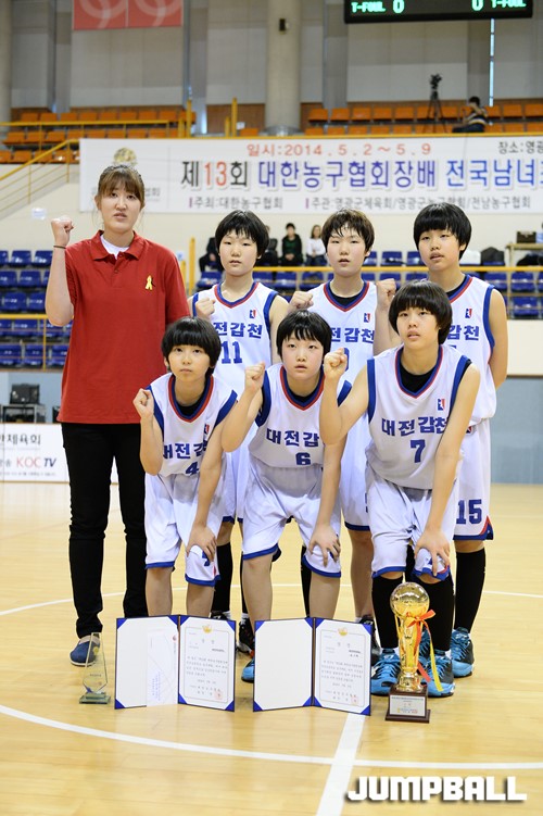 [아마농구] 여초부 준우승, 대전갑천초