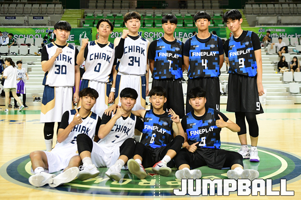 [JB포토화보] 2019 KBL 스쿨리그 진광고와 치악고 경기 화보. (치악고 54-31 진광고)