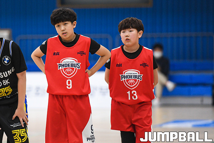[JB화보] 2020-2021 KBL 유소년클럽 농구대회 IN 양구, U11 현대모비스와 삼성의 경기 화보