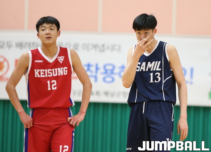 [JB포토화보] 제58회 춘계전국남녀중고농구 연맹전, 남고부 삼일상고와 계성고의 경기 화보