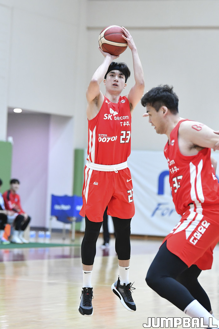 [JB화보] D리그 SK, 한국가스공사에 89-68로 승리
