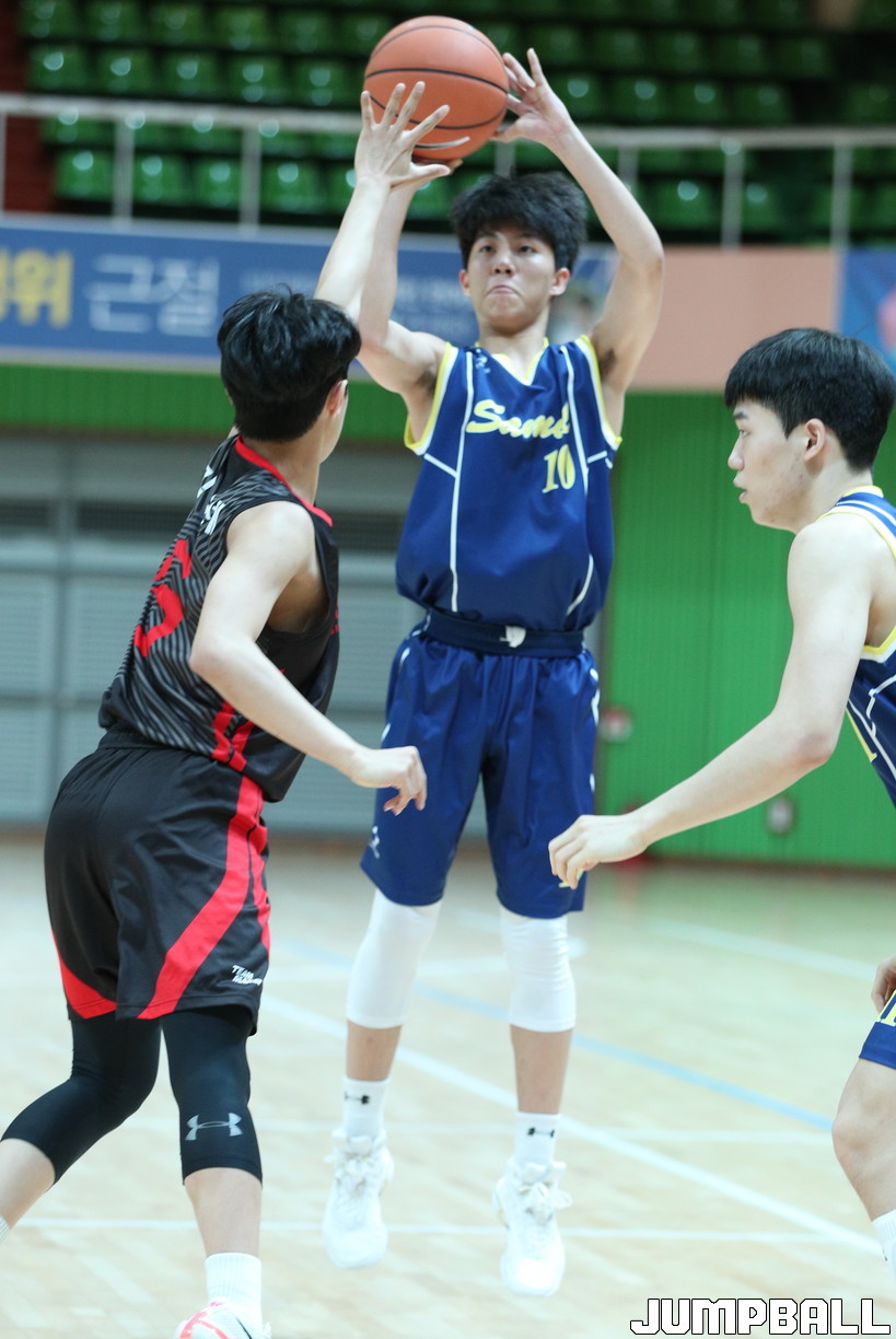 [JB포토] 제59회 춘계 전국남녀중고농구연맹전 남고부 준결승전 삼일상고와 무룡고의 경기 화보