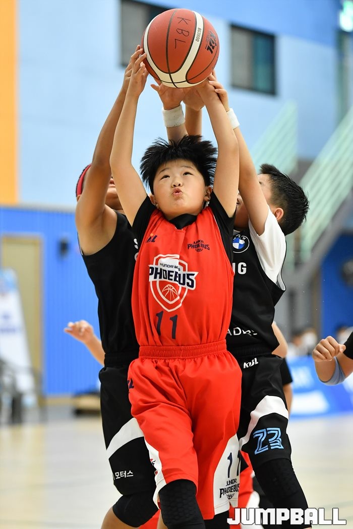 [JB화보] 2022 KBL 유소년 클럽 농구대회 결선 토너먼트, 삼성과 모비스의 U10 준결승 경기 화보