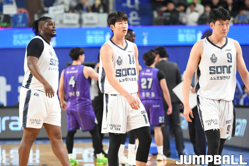 [프로농구 화보] 한국가스공사와 소노 경기 화보 (한국가스공사 76-73 소노)