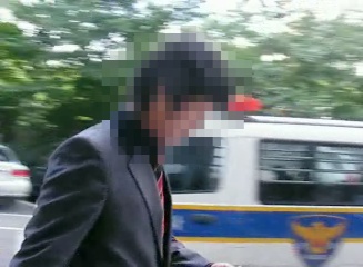 [동영상] 성폭행 혐의 개그맨 양모씨, 법원 출두