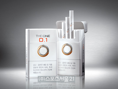 [비즈게시판] KT&G, 타르 0.1mg 더 원 0.1 출시