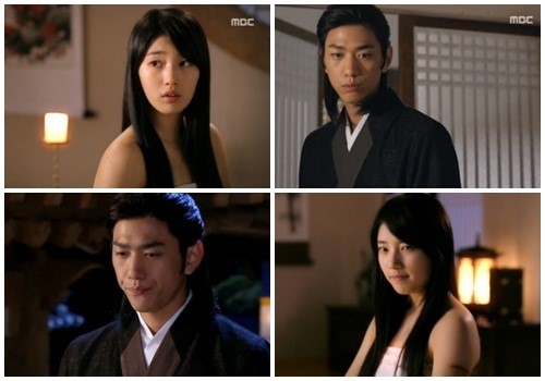 [단독포착] 달밤의 데이트 수지·성준, 구가의 서 인연이 쭉~
