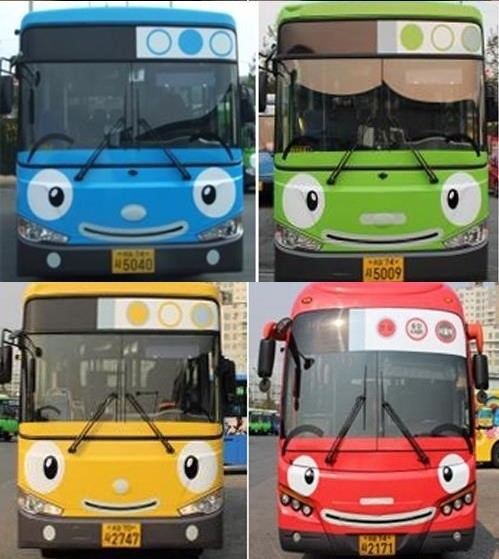 꼬마버스 타요 운행, 만화 캐릭터가 서울 도로를 달린다