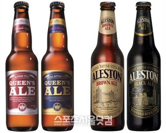 ‘퀸즈에일’ 하이트 VS ‘에일스톤’ 오비, 에일맥주로 한판 대결