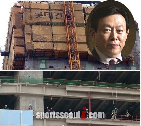신동빈 롯데 회장, 발등의 불 제 2 롯데월드 안전 점검