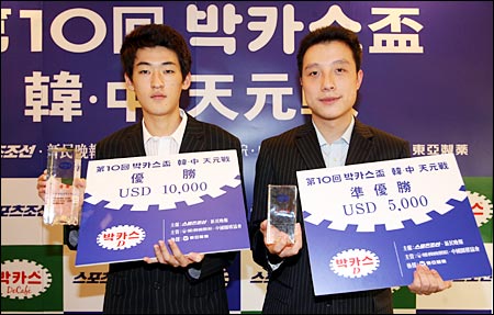 [바둑] 고근태 5단, 제10회 한-중천원전 우승