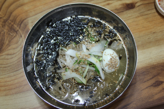 천서리 봉평막국수 순 우리 메밀로 면발 직접 뽑아
