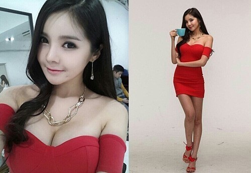 나가요 미스콜 한규리, 풍만한 가슴 노출…너무 적나라하다