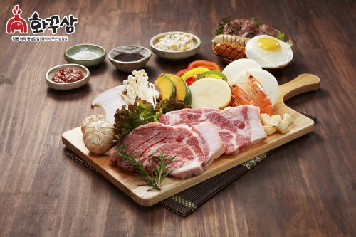 삼겹살체인점 화덕에 꾸운 삼겹살 좋은 고기 사용과 메뉴 업그레이드로 인기