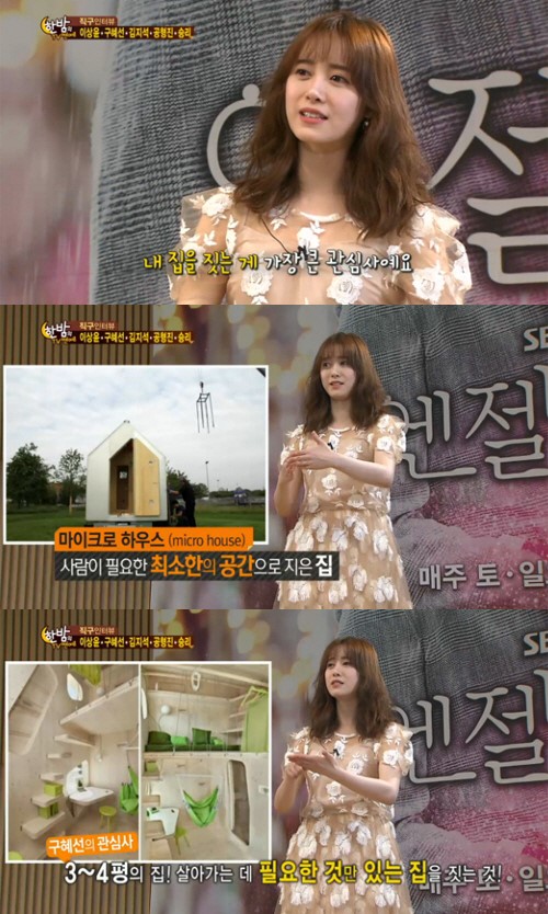 해피투게더 구혜선이 진짜 살고 싶은 집은? 3평 마이크로 하우스