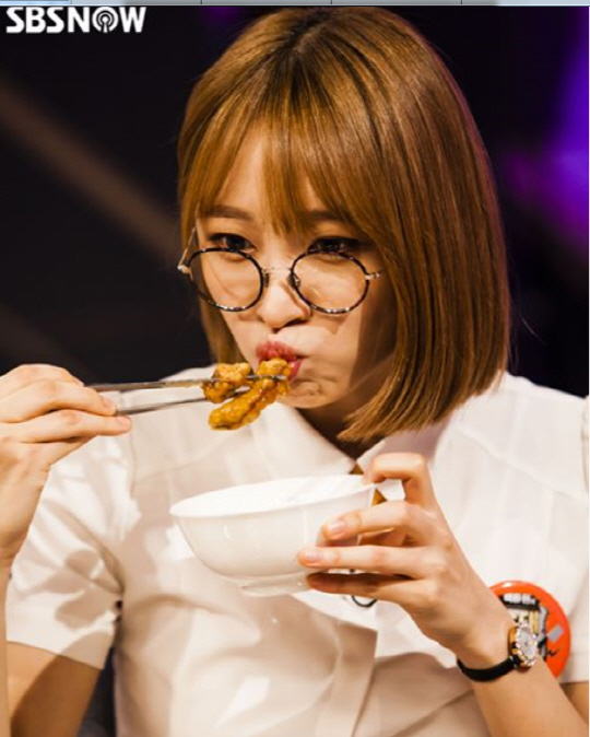 3대천왕 먹요정 하니, 하정우 먹던 탕수육 도전 맛! 쏴라있네