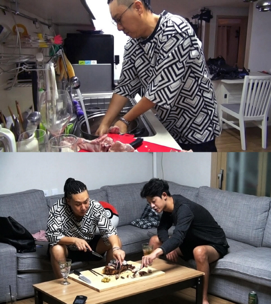 미우새 이상민 8천원 돼지뒷다리→최고급 필리핀 요리 정준영 탄성