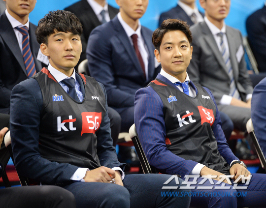 [포토] 허훈-양홍석, KT에 나란히 지명!