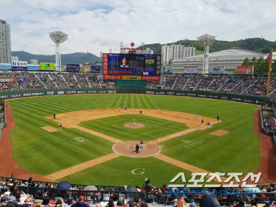 두산-롯데전 또 매진, 시즌 3번째 사직 만원 관중