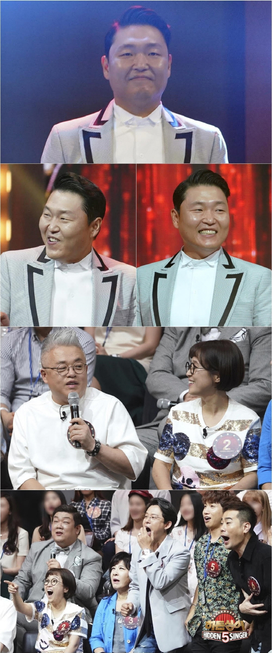사상 초유 사태 ‘히든싱어5’ 싸이 편, 0표 등장 스튜디오 혼돈