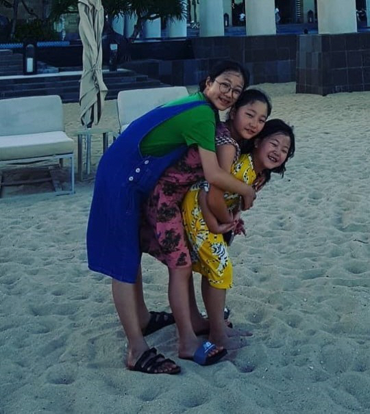 정웅인 딸 세윤x소윤x다윤, 폭풍성장 근황…러블리 자매