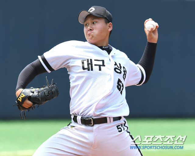 [포토] 상원고 이승현 씩씩하게 호투