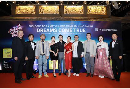 베트남 최초 온라인 라이브 오디션 Dreams Come True 제작발표회 개최