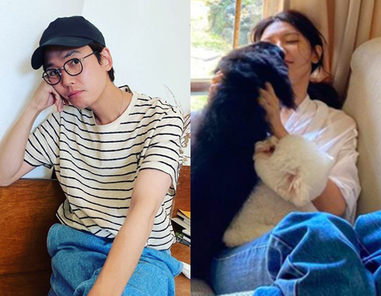 정경호, ♥수영 이름 딴 반려견 호영♥애봉 케이크 자랑 오래오래 함께하자