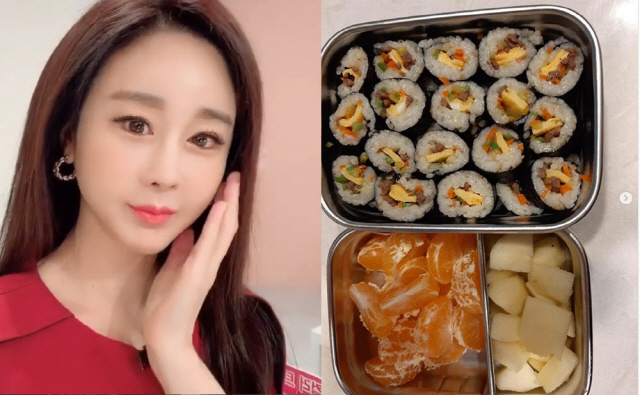 함소원, 딸 첫 소풍 도시락 공개 고1때 가난해서 못싸간 김밥