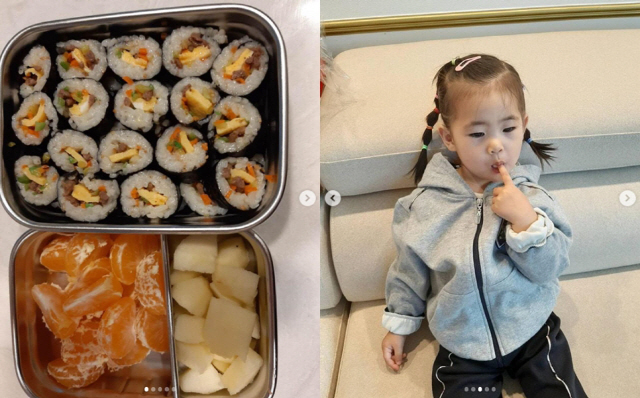 진화♥ 함소원, 딸 혜정 위한 도시락 고1때 돈 없어 엄마가 김밥 못 싸줘..
