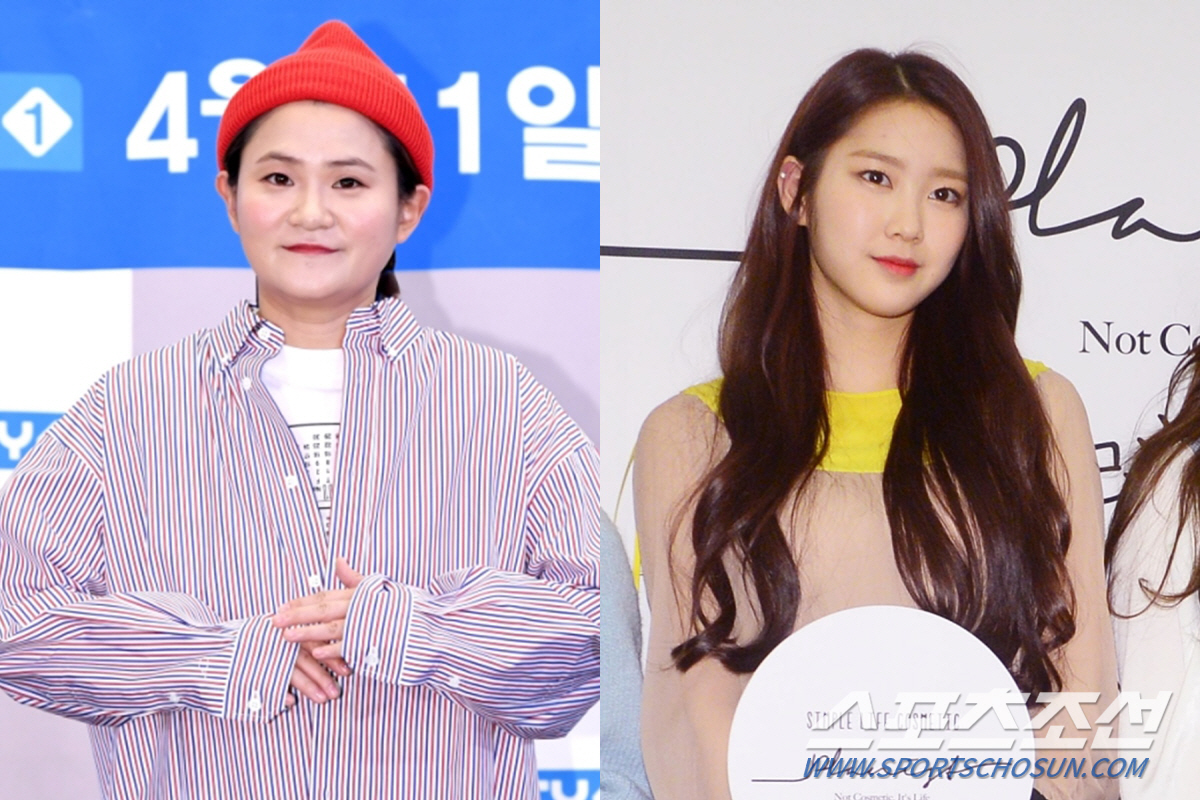 [종합]더 큰 대한민국?…김신영, 오마이걸 지호와 열애설에 이걸 믿을까 했는데