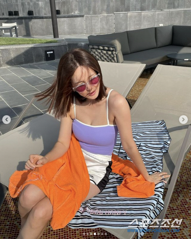 3㎏ 감량 아이비, 아찔 몸매 어쩔? 수영복 베이글녀 몸매에 이게 아이비지!