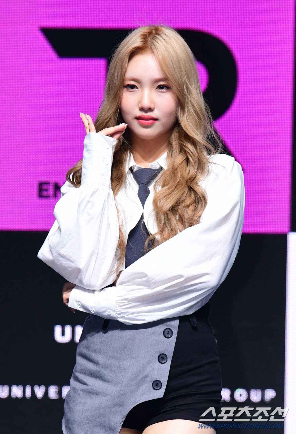 [포토] 트라이비 소은 빛나는 골드 헤어