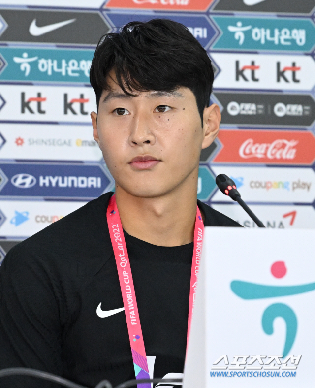 [포토] 이강인 '대표팀 합류 첫 인터뷰'
