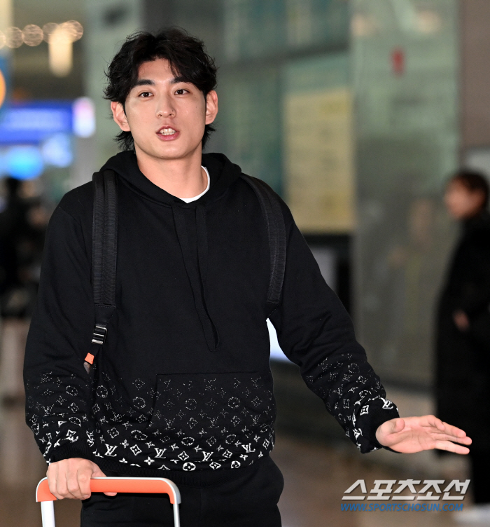 [포토] 미국 가는 이정후, 헤어스타일 어때요?