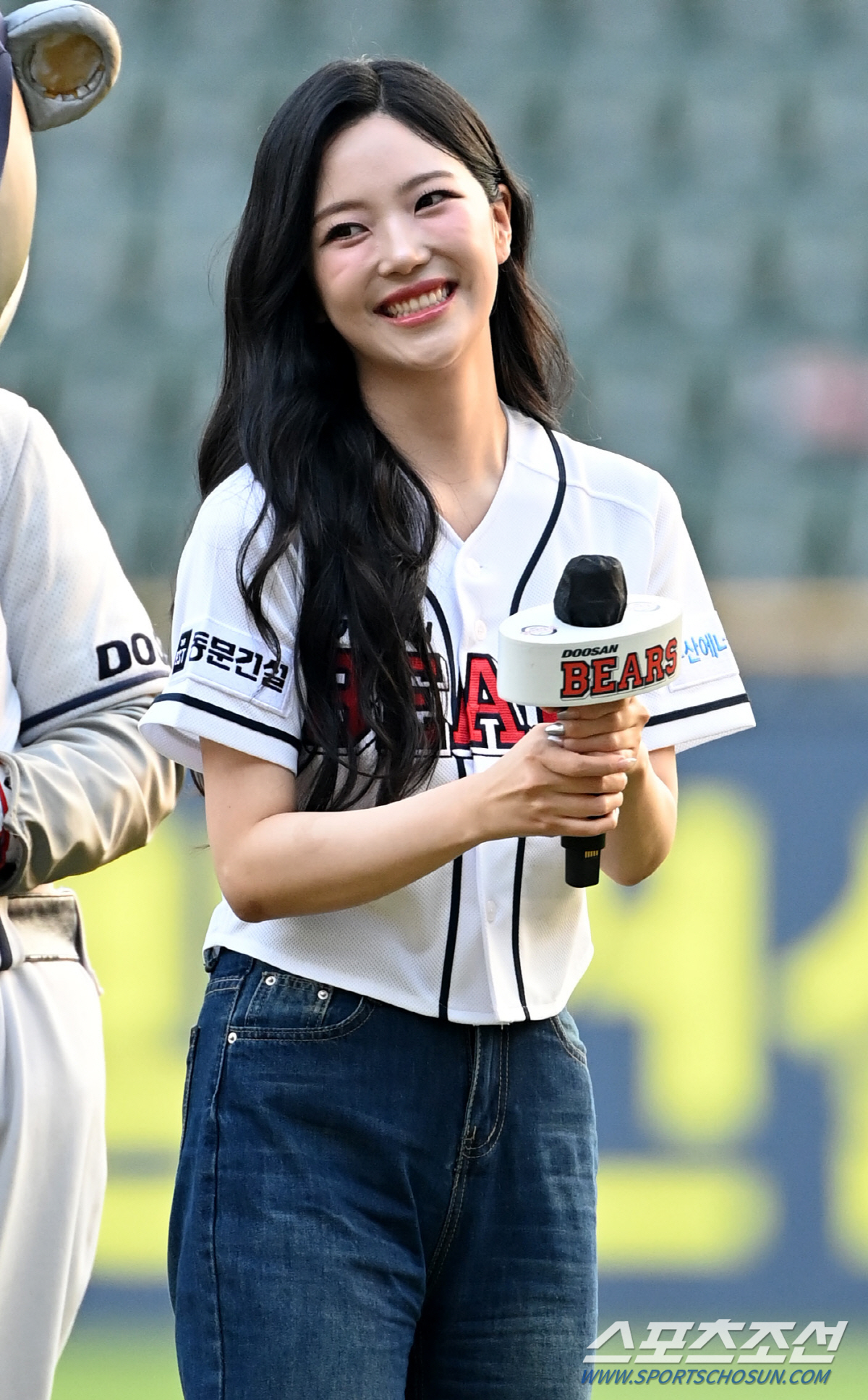 [포토] 윤하정, 야구팬 설레는 미소