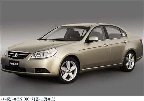GM대우 새 중형세단 토스카