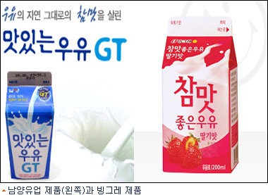 맛좋은 우유 VS 맛있는 우유…포장디자인 소송