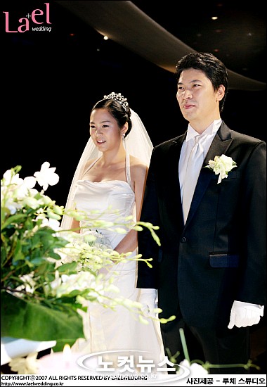 김상경, 결혼 사진 공개
