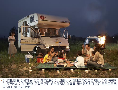 1박2일, 캠핑카 여행의 모든 것