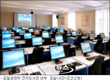 北 김일성종합대학 전자도서관 준공