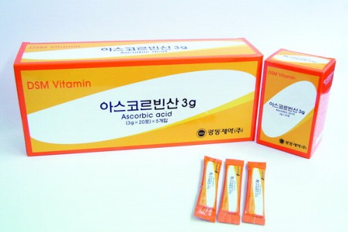 광동제약, 고농도 비타민 아스코르빈산 3g 출시
