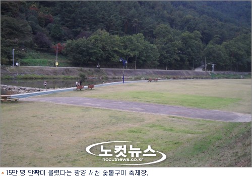 광양 숯불구이 축제 주먹구구식 행정