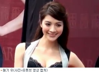 대만 모델 매기 우, 성관계 사진 확산