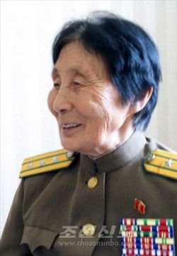 北 전설의 육상인 신금단, 압록강체육단 연구사로 재직 중