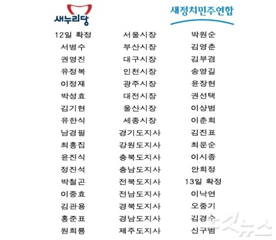 오늘 서울시장 경선, 與 시·도지사 후보 17명 확정 임박