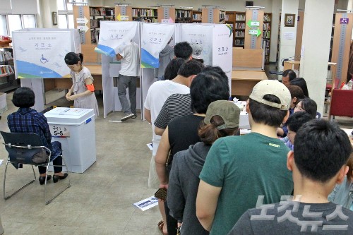 [6·4 지방선거]투표장 내 소란·폭행 등 잇달아